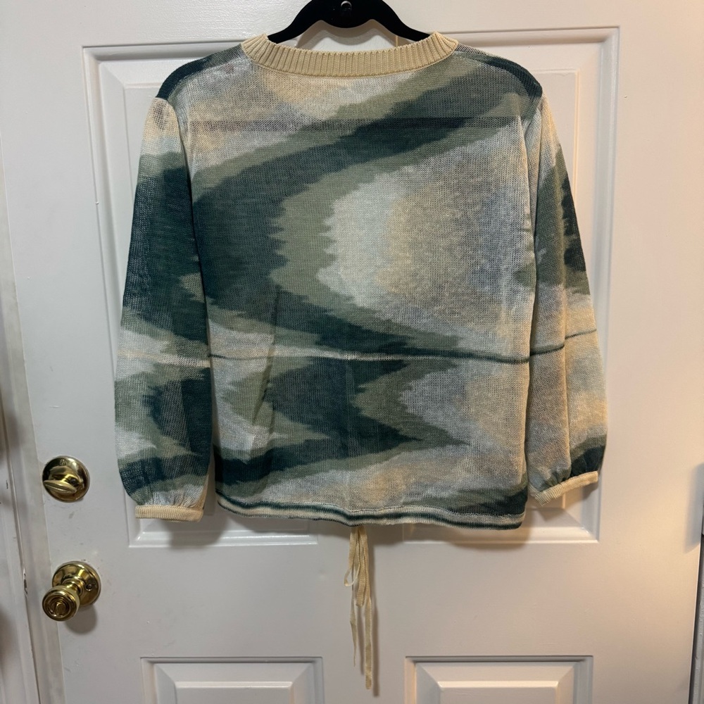 Missoni Sheer Knit Long Sleeves Sweater Linen Cotton Size 40 or US Size 4 - Picture 7 of 13